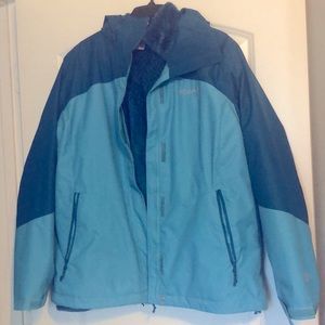 Columbia - Women’s Turquoise Bue 3-in-1 Winter Snow Jacket.
